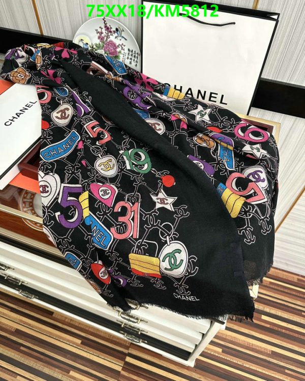 Chanel Replica Colorful Cashmere Woman Square 100CM