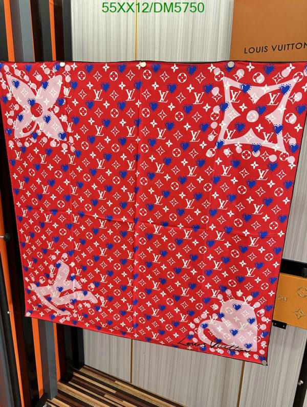 Louis Vuitton Replica Carre Bandana ILVU Silk Scarf