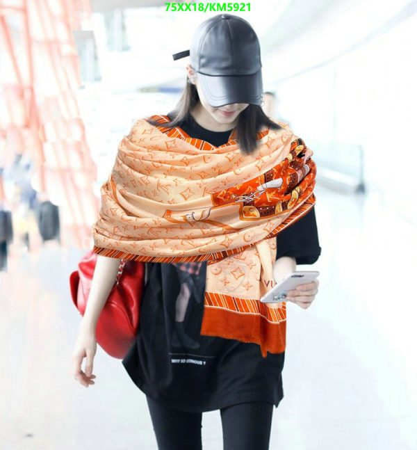 Louis Vuitton Replica Cashmere Winter Woman Scarf/Towel