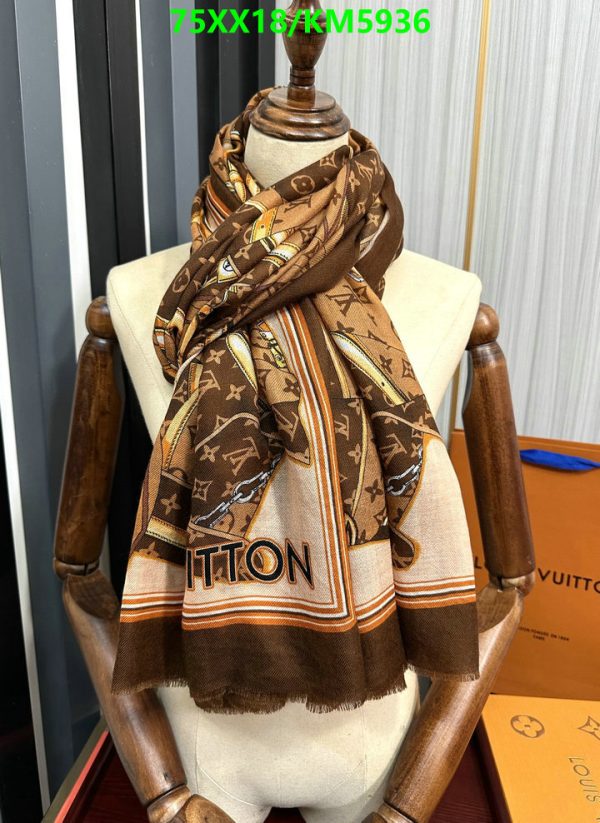 Louis Vuitton Replica Xale Dupla Face More and More XS Shawl