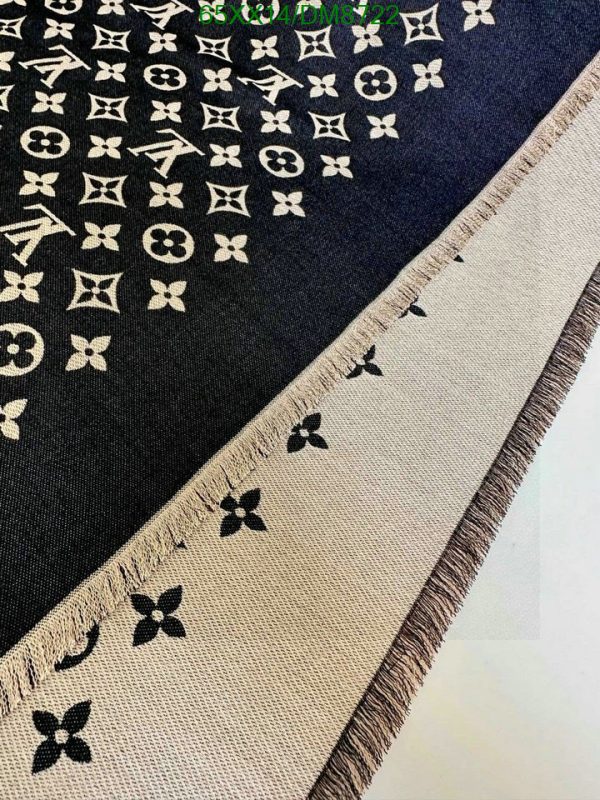 Louis Vuitton Replica Châle Monogram Silk Wool scarf