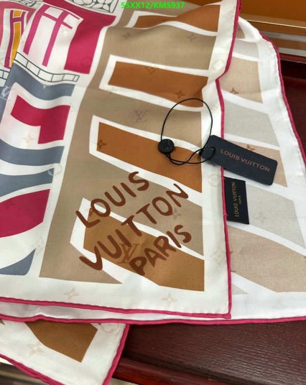 Louis Vuitton Replica LV Visionary Square 90 Scarf