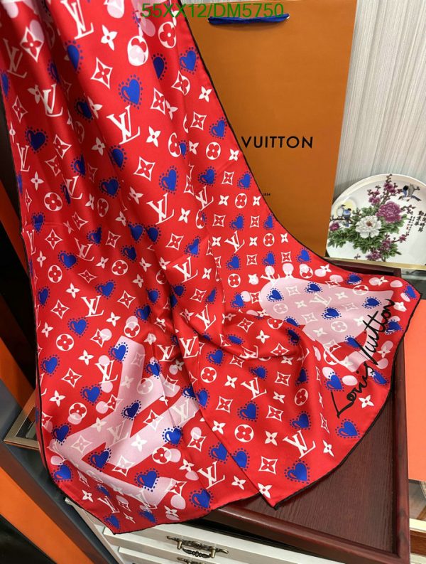 Louis Vuitton Replica Carre Bandana ILVU Silk Scarf