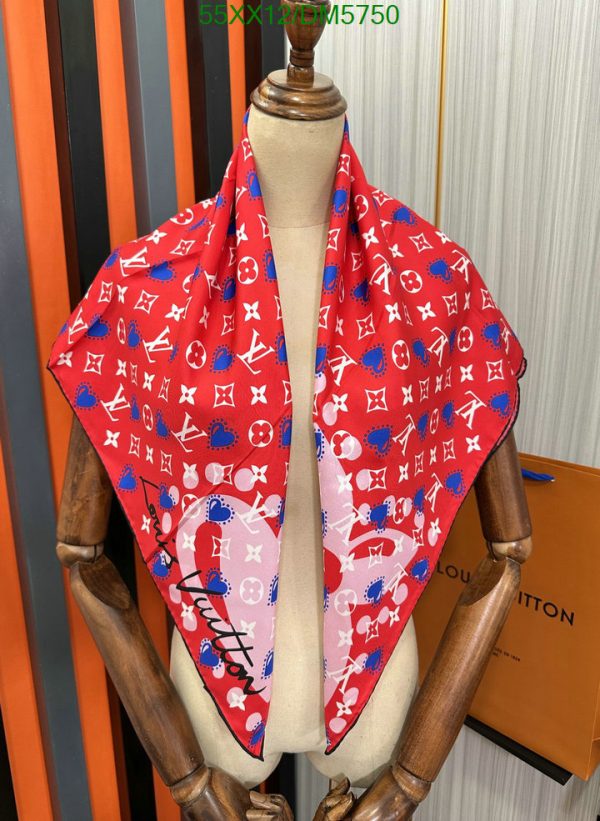 Louis Vuitton Replica Carre Bandana ILVU Silk Scarf