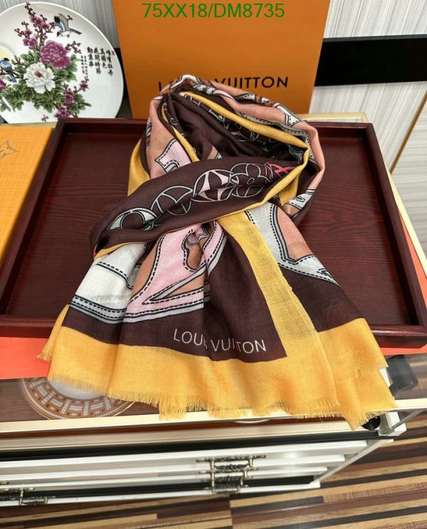 Louis Vuitton Replica Duality Square 90 Scarf