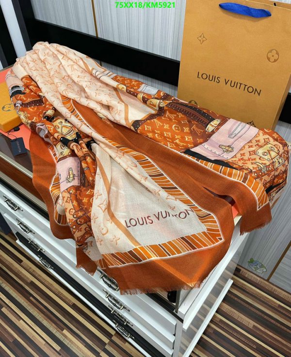 Louis Vuitton Replica Cashmere Winter Woman Scarf/Towel