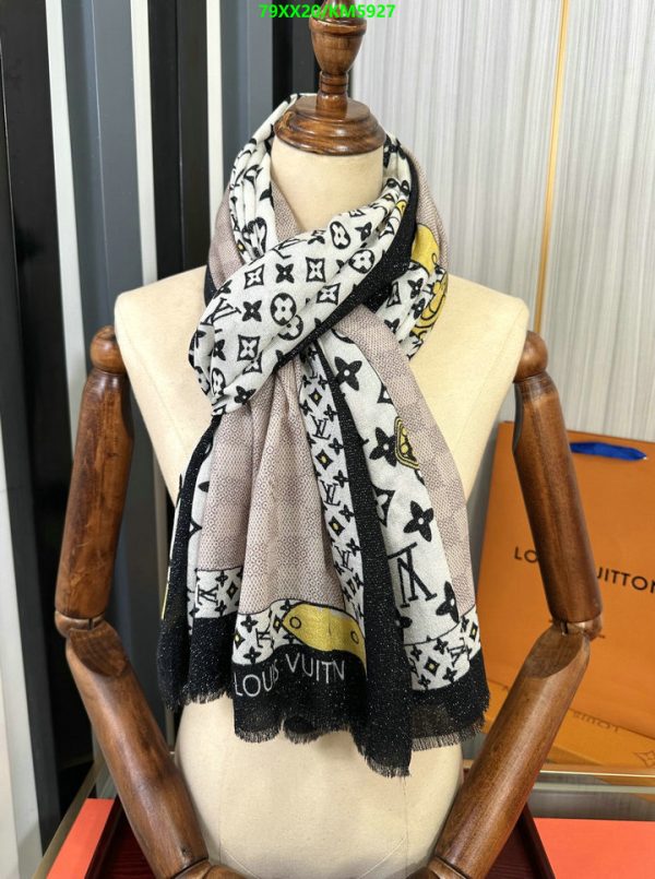 Louis Vuitton Replica Cashmere Monogram Woman Scarf