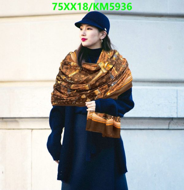 Louis Vuitton Replica Xale Dupla Face More and More XS Shawl