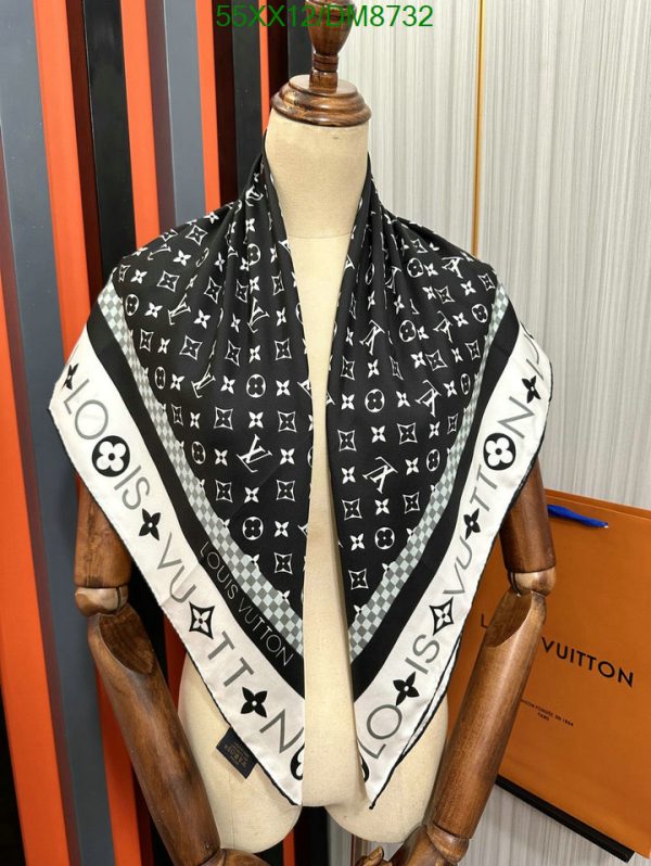 Louis Vuitton Replica Carré Monogram Infinity 90 Scarf