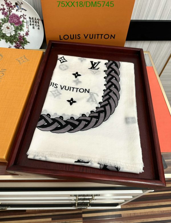 Louis Vuitton Replica Monogram Cashmere Echarpe Game on Scarf