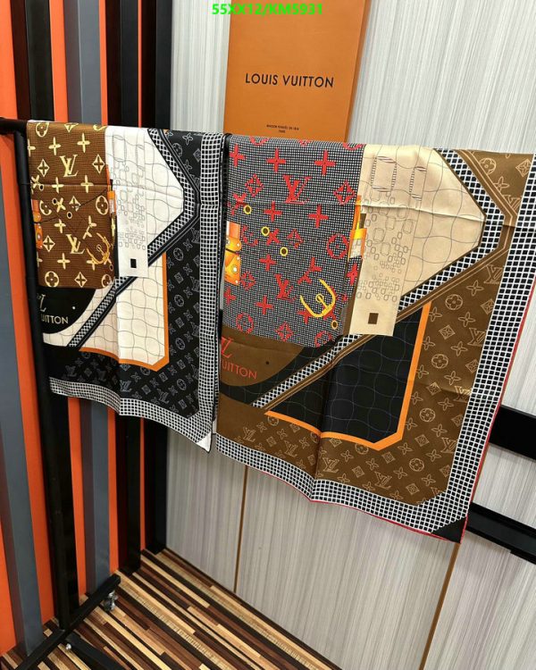 Louis Vuitton Replica Woman Silk Square Scarf