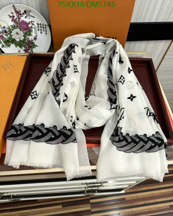 Louis Vuitton Replica Monogram Cashmere Echarpe Game on Scarf