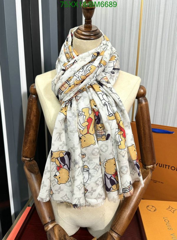 Louis Vuitton Replica Bear Happy Park Cashmere Shawl/Scarf