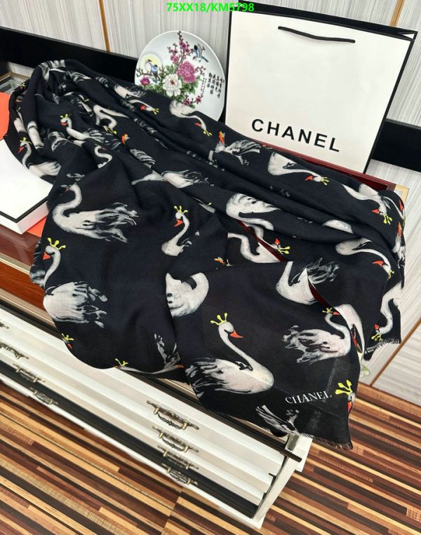 Chanel Replica Winter Cashmere Duck Shawl & Scarf