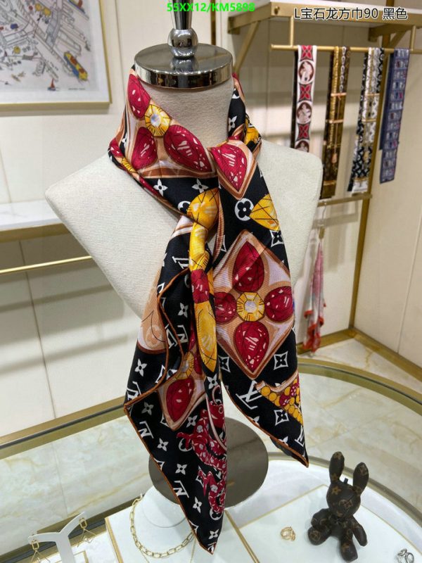 Louis Vuitton Replica Square Silk Fall Scarf