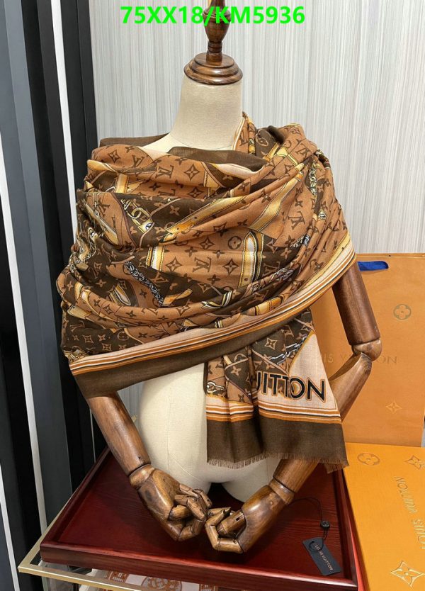 Louis Vuitton Replica Xale Dupla Face More and More XS Shawl