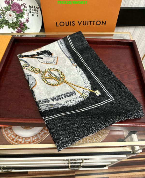 Louis Vuitton Replica Mix and Straps Square 90 Scarf