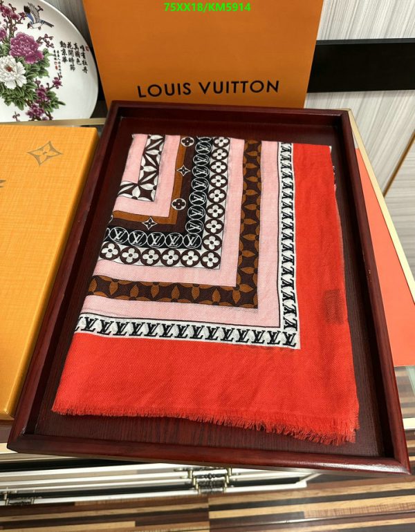 Louis Vuitton Replica Cashmere Woman Winter Fall Scarf