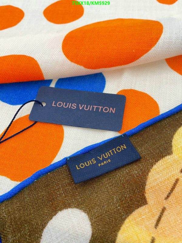 Louis Vuitton Replica LV x YK Infinity Monogram Dots Scarf 45