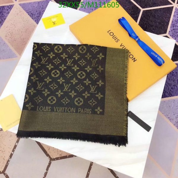 Louis Vuitton Replica Châle Monogram Shine Wool Stole Scarf