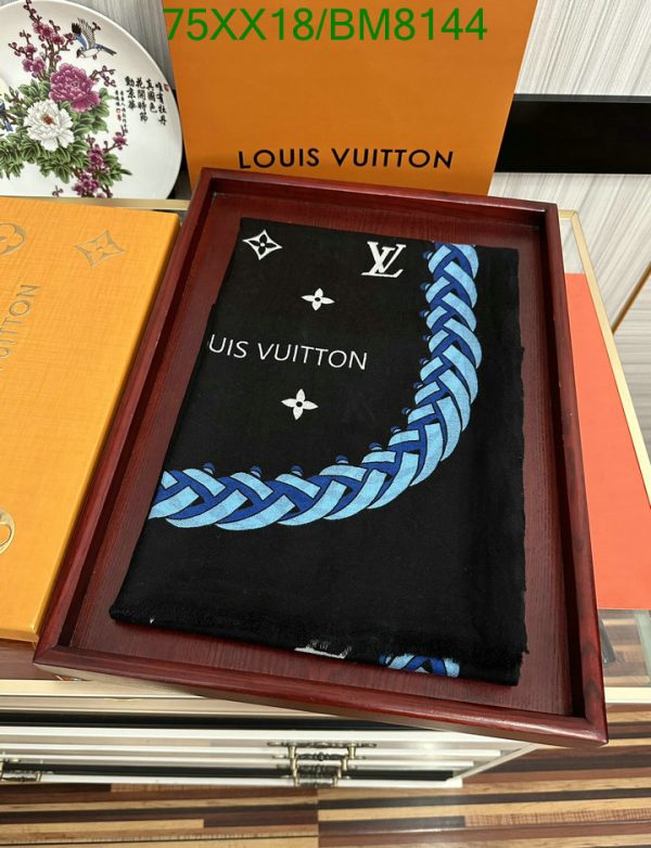 Louis Vuitton Replica Monogram Cashmere Echarpe Game on Scarf