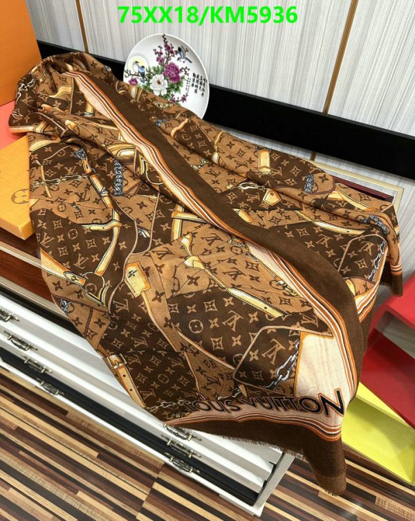 Louis Vuitton Replica Xale Dupla Face More and More XS Shawl