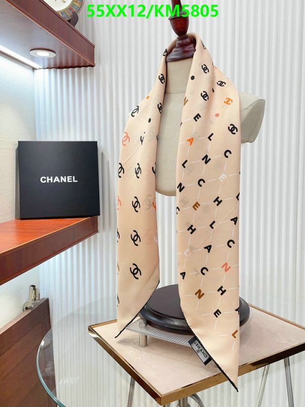 Chanel Replica Double Side Silk Twill Square Scarf