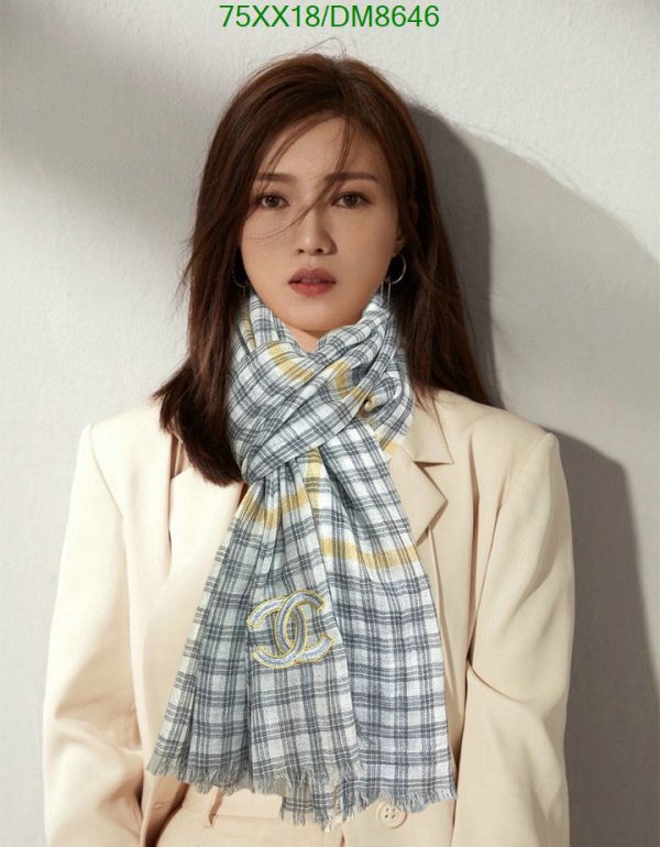 Chanel Replica Woman Winter Fall CC Cashmere Scarf