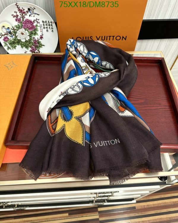 Louis Vuitton Replica Duality Square 90 Scarf