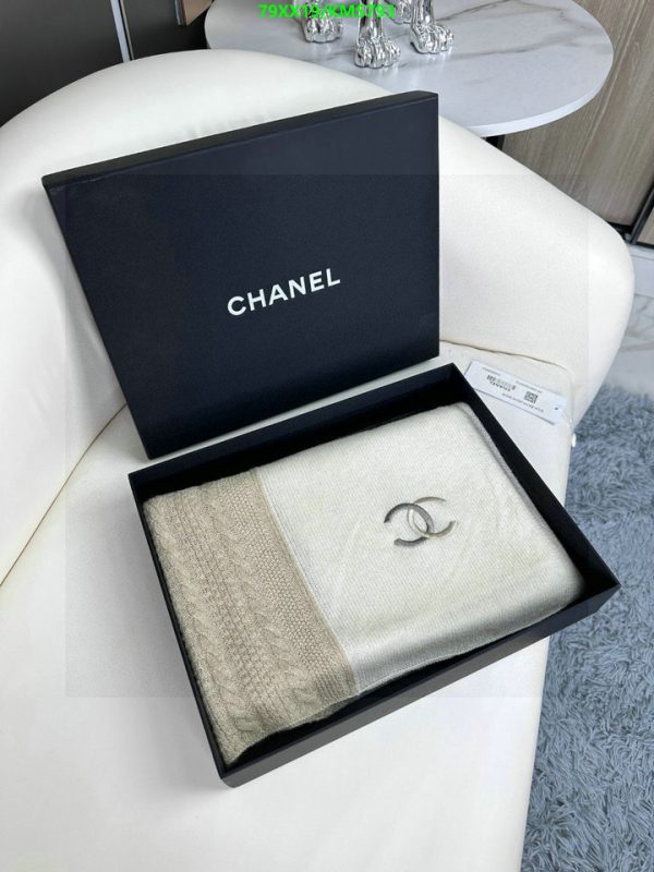 Chanel Replica Luxury CC Cashmere Stole Taupe