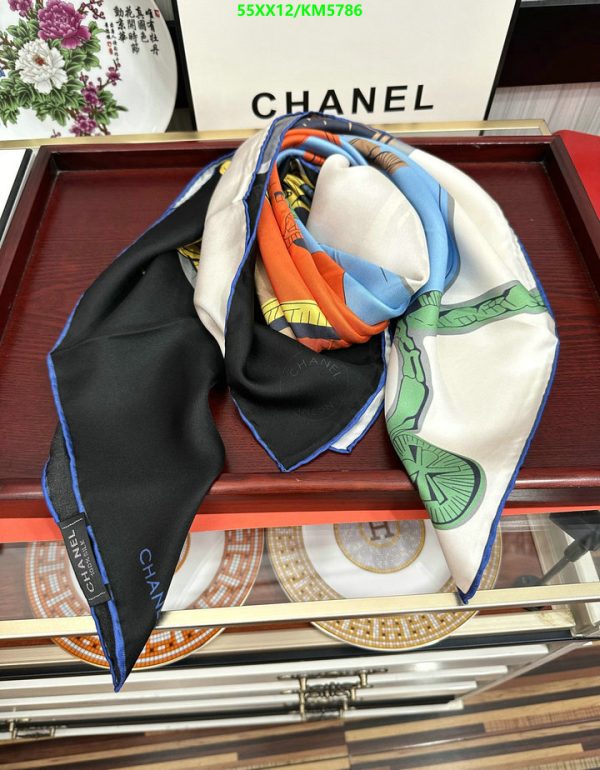 Chanel Replica Silk Bags Square 90 Twill Shawl Scarf