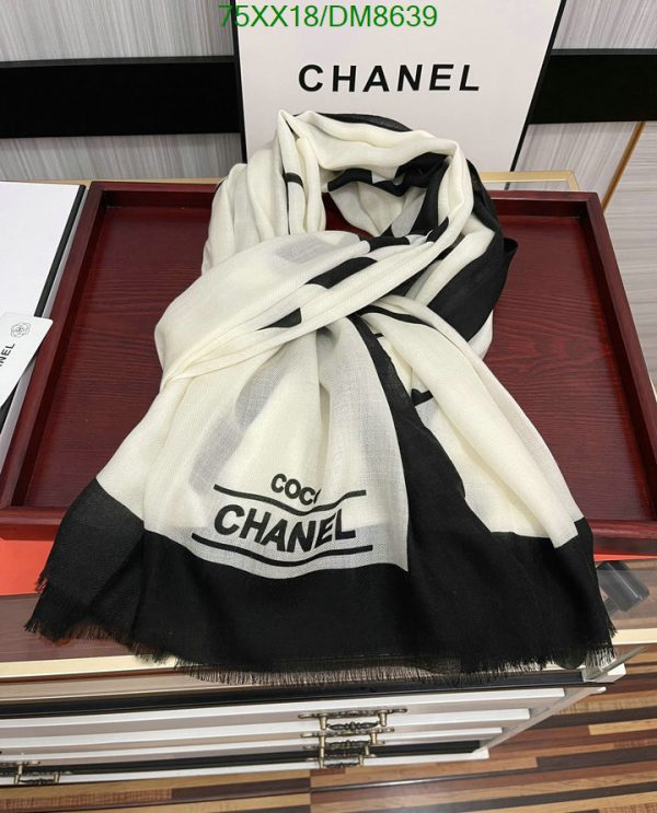 Chanel Replica Cashmere Coco CC Square Scarf