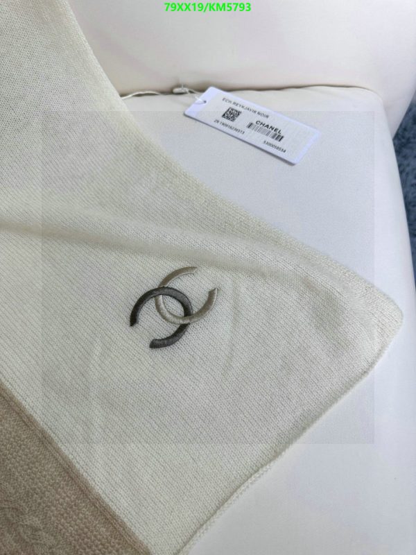 Chanel Replica Luxury CC Cashmere Stole Taupe