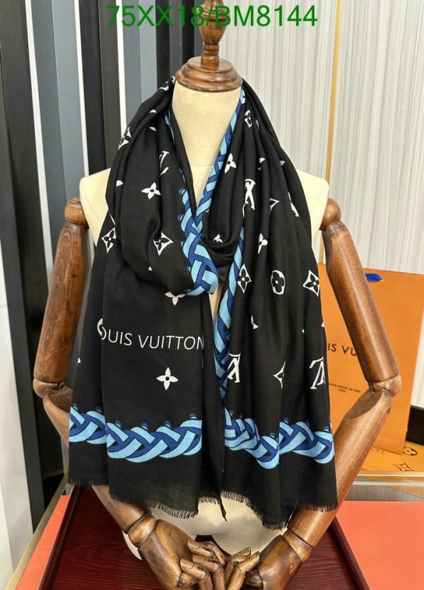 Louis Vuitton Replica Monogram Cashmere Echarpe Game on Scarf