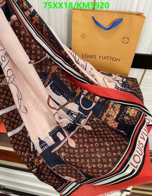 Louis Vuitton Replica Cityline Cashmere Scarf