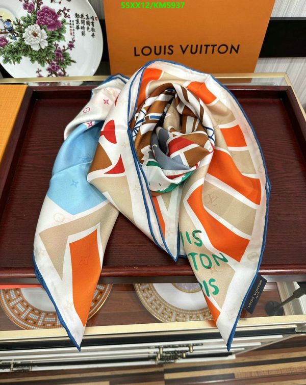 Louis Vuitton Replica LV Visionary Square 90 Scarf