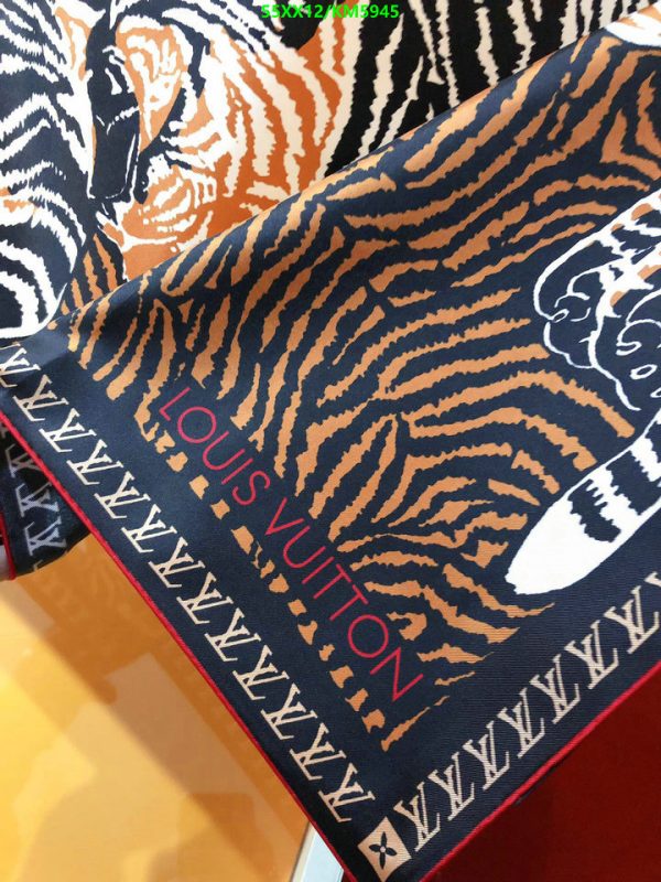 Louis Vuitton Replica Woman Silk Tiger Scarf