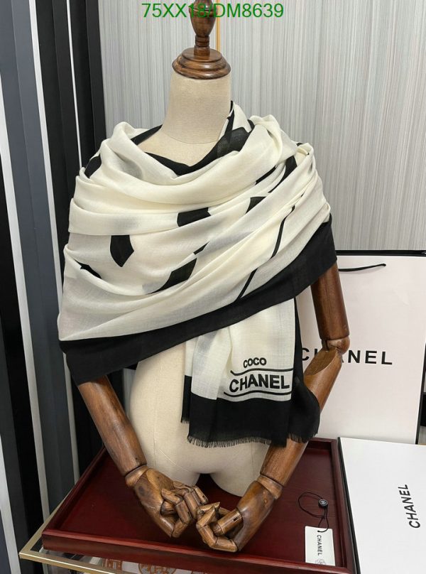 Chanel Replica Cashmere Coco CC Square Scarf