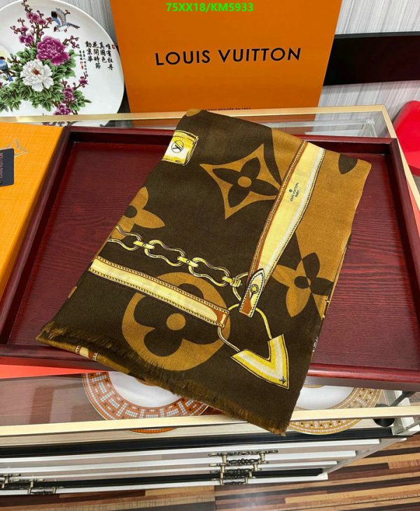 Louis Vuitton Replica Woman Cashmere Shawl & Scarf