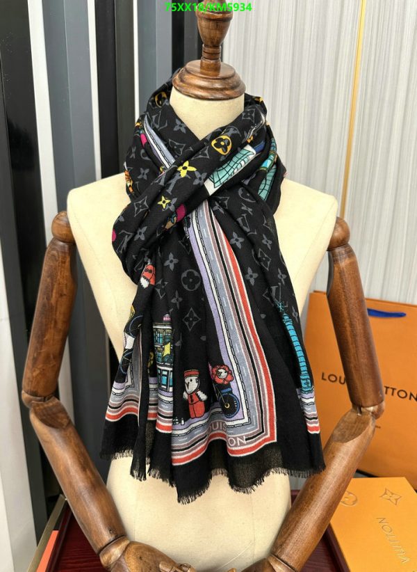 Louis Vuitton Replica Vivienne Animation Cashmere Scarf