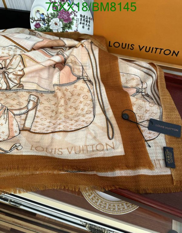 Louis Vuitton Replica Carre 90 LV Kit Sunset Scarf