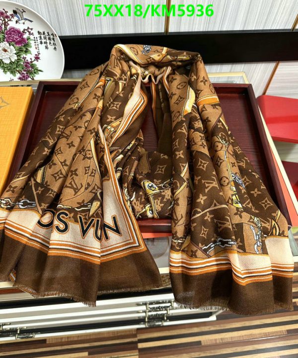 Louis Vuitton Replica Xale Dupla Face More and More XS Shawl