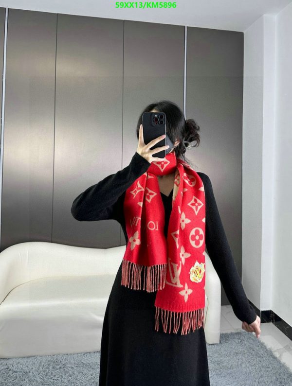 Louis Vuitton Replica Wool Precious Dragon Essential Scarf