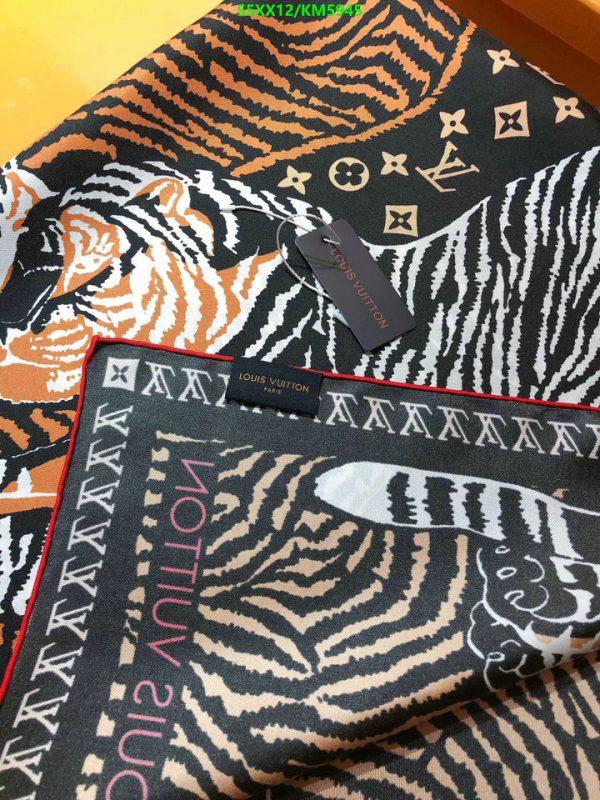 Louis Vuitton Replica Woman Silk Tiger Scarf