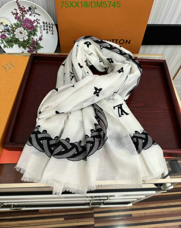 Louis Vuitton Replica Monogram Cashmere Echarpe Game on Scarf