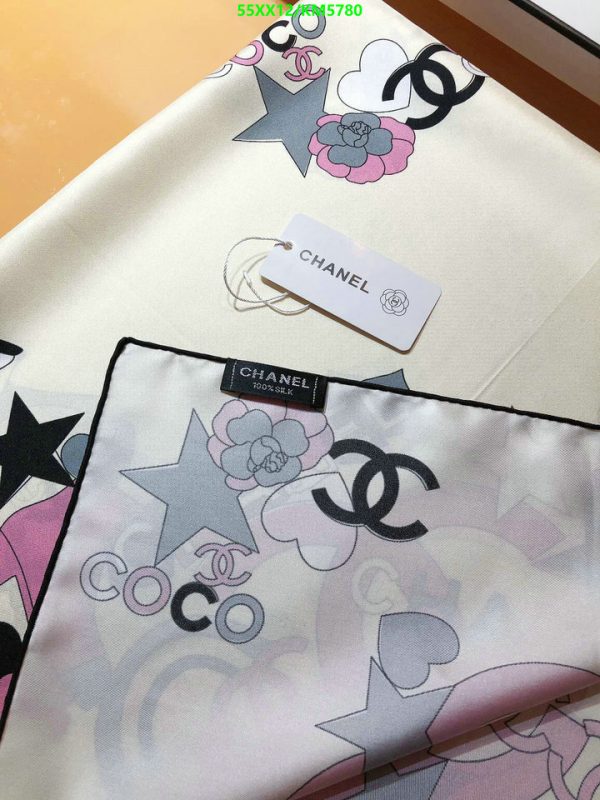 Chanel Replica Kamitsuki Maple Silk Print Square Scarf