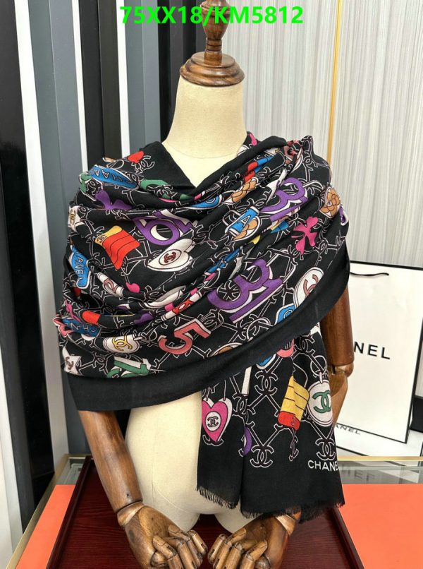 Chanel Replica Colorful Cashmere Woman Square 100CM