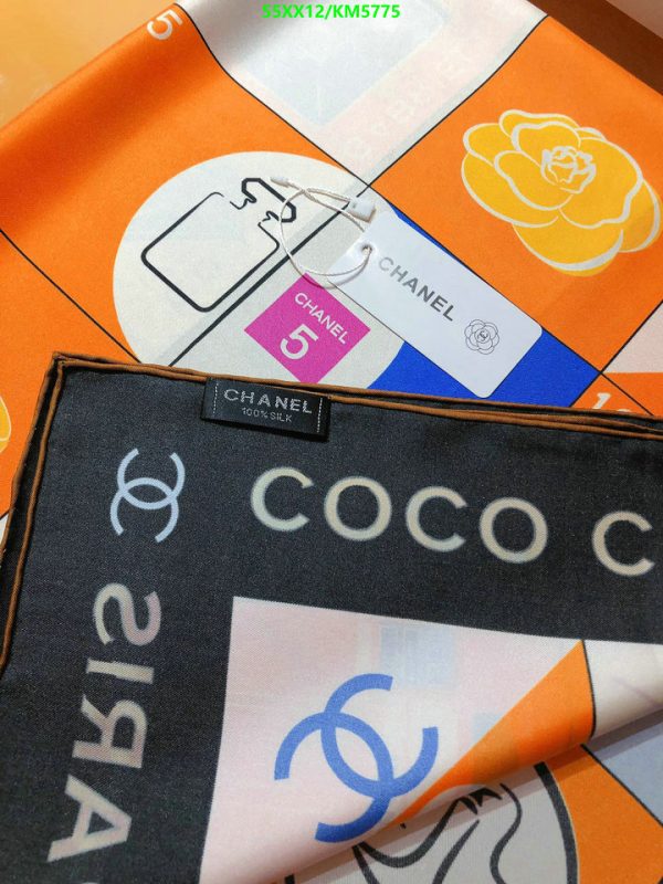 Chanel Replica Coco 31 Rue Cambon Square Silk Scarf