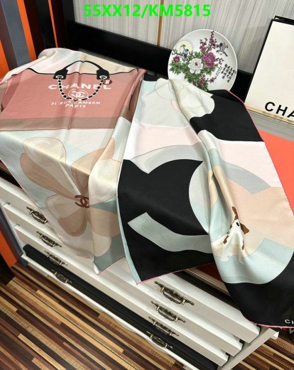 Chanel Replica Twill Silk Square Scarf/Shawl