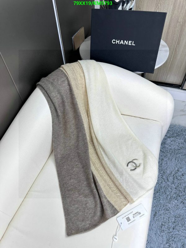 Chanel Replica Luxury CC Cashmere Stole Taupe